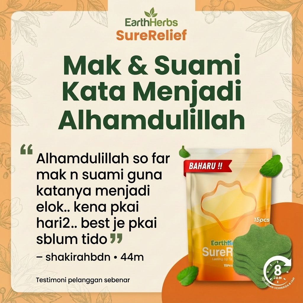 Testimoni SureRelief 3